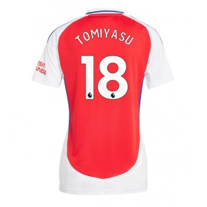 Arsenal Takehiro Tomiyasu #18 Hemmatröja Kvinnor 2024-25 Kortärmad